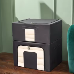 Caja de almacenamiento plegable Nueva llegada Home Living Box con gran ventana transparente - Product Image 1