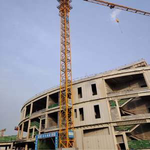 Grue à tour à plateau plat DAHAN 12 tonnes QTZ315(7527) en bon état, grue de chantier fixe, composant principal du moteur, capacité de levage maximale de 240 m - Product Image 6