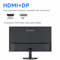 ERAZER U2703UA-S 27 Zoll E-Sport-Monitor 4K Ultra HD IPS-Display mit SRGB-Weitfarbraum und Blaulichtfilter Büro- und Gaming-Monitor