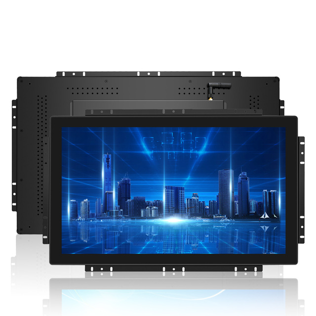 10.1-27 Inch Industrial Full Flat IP65 Waterproof Capacitive Touch Screen Monitor High Brightness Display Touch Screen Monitors