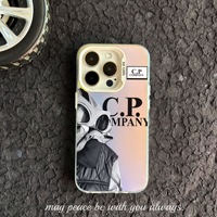 Designer tendance et durable C.P. Coque de téléphone portable avec impression UV pour iPhone 16 15 14 13 12 Mini XR XS 11 Pro Max CP Cases