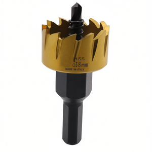 Lame de scie cloche Ttake Hss 38 mm, revêtement titane, pour perçage du métal et du bois - Product Image 2
