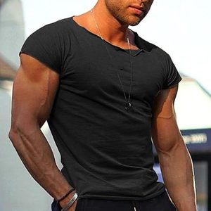 Erkek giyim toptan sıkış<span class=keywords><strong>t</strong></span>ırma üstleri Tee gömlek özel Logo kısa kollu erkekler <span class=keywords><strong>T</strong></span>-<span class=keywords><strong>shirt</strong></span> kas Fit Tshirt boş spor eğitimi - Product Image 1