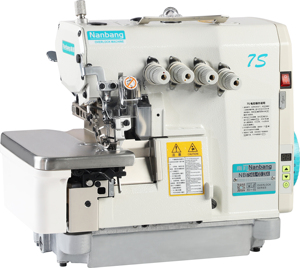 NB-7S4A Nanbang 7S Series Direct Drive Overlock <b>Sewing</b> <b>Machine</b>, EX Type with Quality - Product Image 1