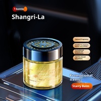 Purificateur d'air de voiture portable en verre de luxe moderne avec parfum longue durée, sans électricité, élimination des odeurs