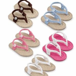 Nuevos zapatos de cuna, chanclas de ganchillo a mano, <span class=keywords><strong>sandalias</strong></span>, botines de punto, azul, rosa, blanco, marrón, recién nacido, niñas, niños, calcetines, regalo de Baby Shower - Product Image 1