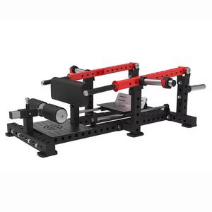 Высококачественный коммерческий тренажер RUNTEK для спортзалов: силовой тренажер для икроножных мышц с свободной нагрузкой (для сидячих упражнений) - Product Image 5