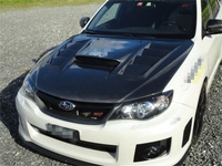 Capot de moteur de voiture en fibre de carbone pour Subaru Impreza WRX STI GR 10TH