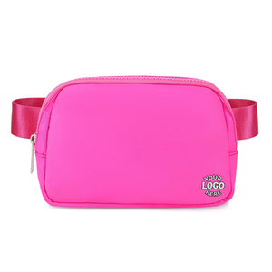 Riñonera Deportiva Personalizada para Niñas, con Correa Ajustable, Color Rosa Intenso - Product Image 1