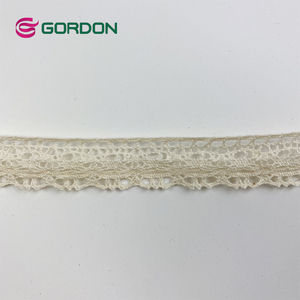 Gordon Ruy Băng Crochet Cotton Ren Scalloped Cạnh Cho Đám Cưới Cô Dâu Đảng Trang Trí DIY May Thủ Công - Product Image 6