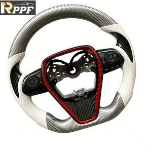 Volante de Fibra de Carbono Real RPPF para Toyota Camry de <span class=keywords><strong>8</strong></span>.ª Generación 2018-2021, Envíos en Plazo Establecido - Product Image 3