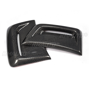 1 Par de Cubiertas Decorativas de Fibra de Carbono para Ventilación Lateral de Coche, Adhesivo para Ventilación Lateral para Benz W204 C63 AMG 2012-2014 - Product Image 4