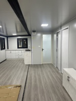 Vente directe usine – Maison conteneur préfabriquée économique de 20 pieds, conteneur modulaire portable de luxe extensible de 40 pieds