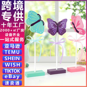 Decoración de Mesa de Primavera con Mariposas de Madera, Impresión a Doble Cara, Vajilla para Fiestas y Decoraciones Festivas - Product Image 6