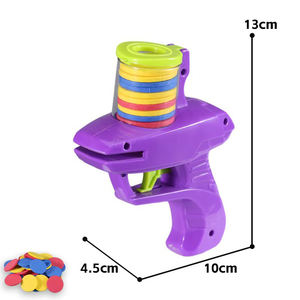 2026 Hot Sale Flying Disc Schieß pistole Spielzeug Foam Disc Launcher Gun Großhandel Flying Disc Shooting Gun Boy Toy - Product Image 2