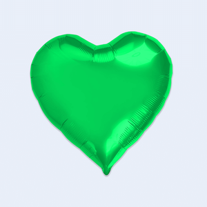 Ballon de mariage en feuille d'or vert 18\"/45cm - Product Image 1