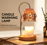 Lampe chauffe-bougie avec minuterie, cadeaux de déménagement, décoration pour nouvelle maison