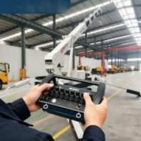 Émetteur sans fil proportionnel pour télécommande hydraulique industrielle de mini-grue araignée sur chenilles, pour opérations longue distance