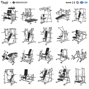 <span class=keywords><strong>Série</strong></span> d'appareils à charge libre pour salle de sport commerciale, équipement de musculation complet pour press à la poitrine, press à jambes, hack squat - Product Image 1