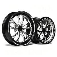 Nouvelles jantes forgées sur mesure pour la course de dragster (avant/arrière étroites) (15x3.5/17x3.5/15x4/17x4) + Jantes arrière Beadlock (15x10/17x10.5/18x12)