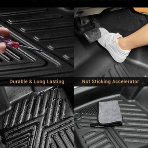 New Design Car <b>Interior</b> <b>Accessories</b> Durable 5d Tpe Car Floor Mat for Toyota Funtuner - Product Image 3
