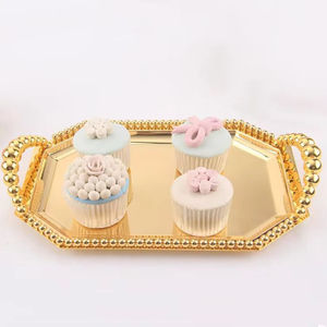 Best quality Elegant Design Food <b>Snacks</b> Serving <b>Tray</b> Coffee Serving <b>Tray</b> Decor <b>Tray</b> Party Home Decor Restaurant Hotel - Product Image 1
