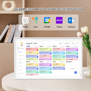 <span class=keywords><strong>Calendario</strong></span> de Pared Digital Whale Framely <span class=keywords><strong>App</strong></span> de 15.6 Pulgadas con Pantalla Táctil <span class=keywords><strong>para</strong></span> Planificador de Comidas, Soporte <span class=keywords><strong>para</strong></span> Fotos/<span class=keywords><strong>Compartir</strong></span>, Montaje en Pared - Product Image 6