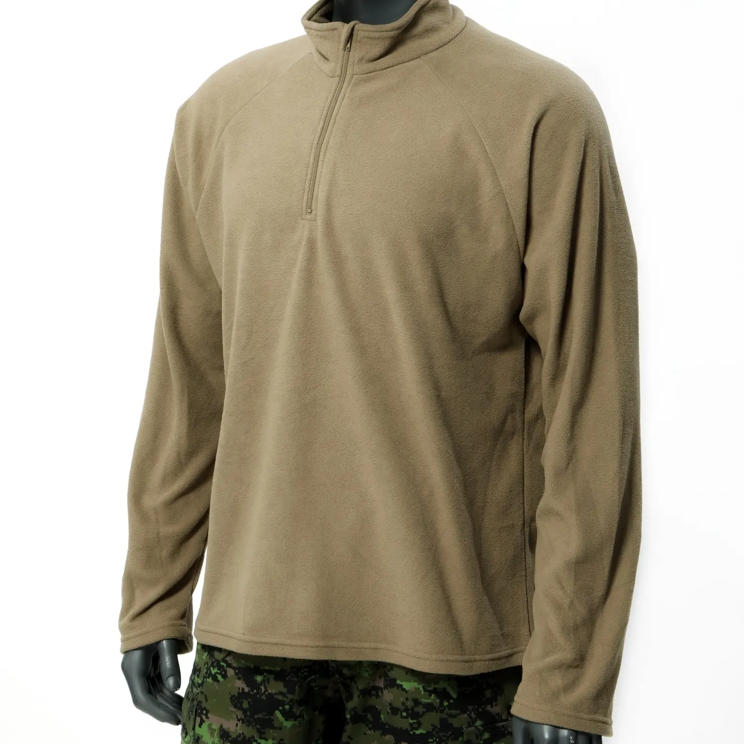 Maillot de corps thermique Coyote Brown Sweater Fleece Jacket Tactical Underwear Pullover