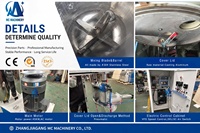 Mélangeur à chaud haute vitesse SHR-200A de 200 litres pour poudre de PVC, WPC, peinture, matériaux chimiques, kaolin, toner
