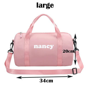 Оптовая продажа, Дорожная Спортивная сумка с монограммой, регулируемый плечевой ремень - Product Image 3