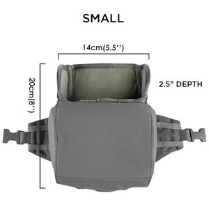 Étui étanche pour jumelles avec logo personnalisé OEM, sac de transport pour équipement extérieur, harnais de poitrine pour jumelles, sac à jumelles, fabriqué en usine BSCI - Product Image 2