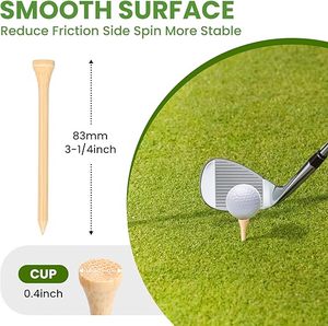 Tùy chỉnh tre Golf Tees trong các kích cỡ khác nhau - Product Image 3