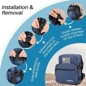 Bolsa delantera aislada para bicicleta de ciclo de muestra gratis, bolsa para manillar de bicicleta MTB, cesta, bolsa refrigeradora con tira reflectante para bicicleta - Product Image 6