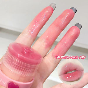 Gelée à lèvres hydratante transparente, design rotatif empilable, nouveau design GEGE BEAR, design sous vide, gelée à lèvres mignonne, cerin pour les lèvres - Product Image 6