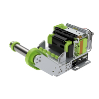 Impresora Térmica Integrada Cashino KP-212B de 58 mm, Impresora de Recibos para Kiosco con Conexión RS232 y USB, para Impresión de Etiquetas Médicas y Pulseras