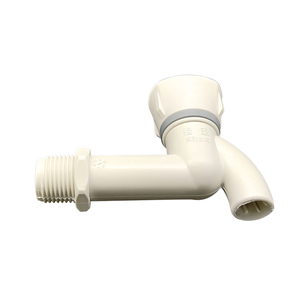 Sanitary Plastic Bathroom <b>Wall</b> Mounted Durable Tap Abs Water Saving PP Faucet - Product Image 6