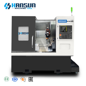 High Accuracy Y Axis Power Turret 8 Inch Spindle Slant Bed Horizontal <b>Single</b> Spindle Medium Duty CNC Lathe Machine Tailstock - Product Image 2