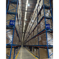 Étagères de stockage industrielles robustes en acier réglables certifiées CE Jracking, norme EURO, pour centre logistique