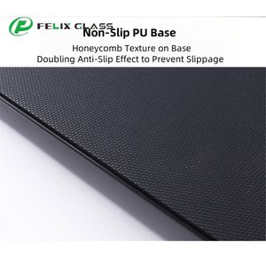 Custom Glass <b>Mouse</b> Pad 300x250 Customized Pattern Enhances Speed Accuracy Smooth Easy Clean Glass Pad for Competitive Games - Product Image 1