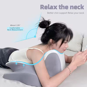 Oreiller ergonomique en mousse à mémoire de forme, soulagement des douleurs cervicales pour tous les dormeurs, oreiller de soutien respirant pour la maison et le lit - Product Image 6