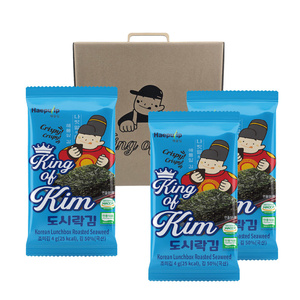 King of Kim - Alga Nori Seca Sazonada Coreana para Sushi, Halal, HACCP, FSC22000, Gim Tostado, Envasado al Vacío - Product Image 2