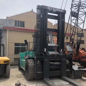 Japan Original <b>Used</b> Mitsubish 3Ton Diesel Forklift FD30 Low Hours Well Maintained Two Stage Mast Mitsubishi Engine 1220x125x50 - Product Image 2