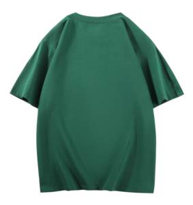 T-shirts col rond manches courtes manches courtes, uniforme de travail, vêtements d'été oversize pour hommes, 100% coton, 300GSM - Product Image 2