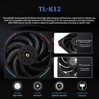 Fresador líquido de pantalla LCD personalizada de Thermalright Mjolnir Vision 360 Robusto flujo de aire 2150 RPM