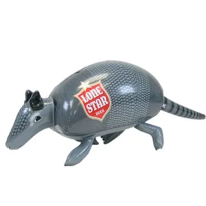 ไวนิลเป็นมิตรกับสิ่งแวดล้อมเหมือนจริงพอง Armadillo สัตว์3D รุ่นของเล่นสำหรับเด็ก