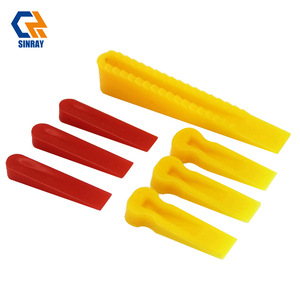 Système de nivellement de carreaux en plastique au design moderne avec clips et cales, petits espaceurs de carreaux en plastique, accessoires essentiels pour le support des carreaux - Product Image 6