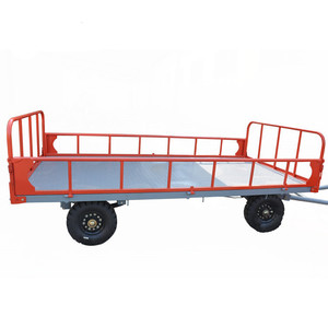 Remorque de transport de fret aéroportuaire Remorque porte-bagages - Product Image 3