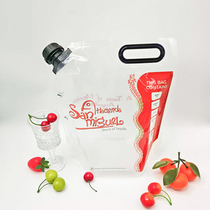 Embalaje de aluminio de grado alimenticio de 500ml, bolsa de pie resellable a prueba de fugas con pico para bebidas de agua mineral líquida - Product Image 6