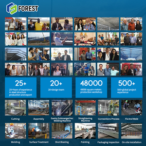 อาคารโครงสร้างเหล็ก ได้รับการรับรองมาตรฐาน ISO9001 โครงสร้างกริดช่วงยาว สำหรับใช้เป็นโกดังหรืออพาร์ตเมนต์  ฉนวนกันความร้อนเคลือบสังกะสี รับประกัน 5 ปี - Product Image 6