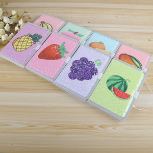 Bloc de notas con patrón de fruta y sandía para estudiantes, cuaderno de felpa A5 multifunción, novedad - Product Image 3